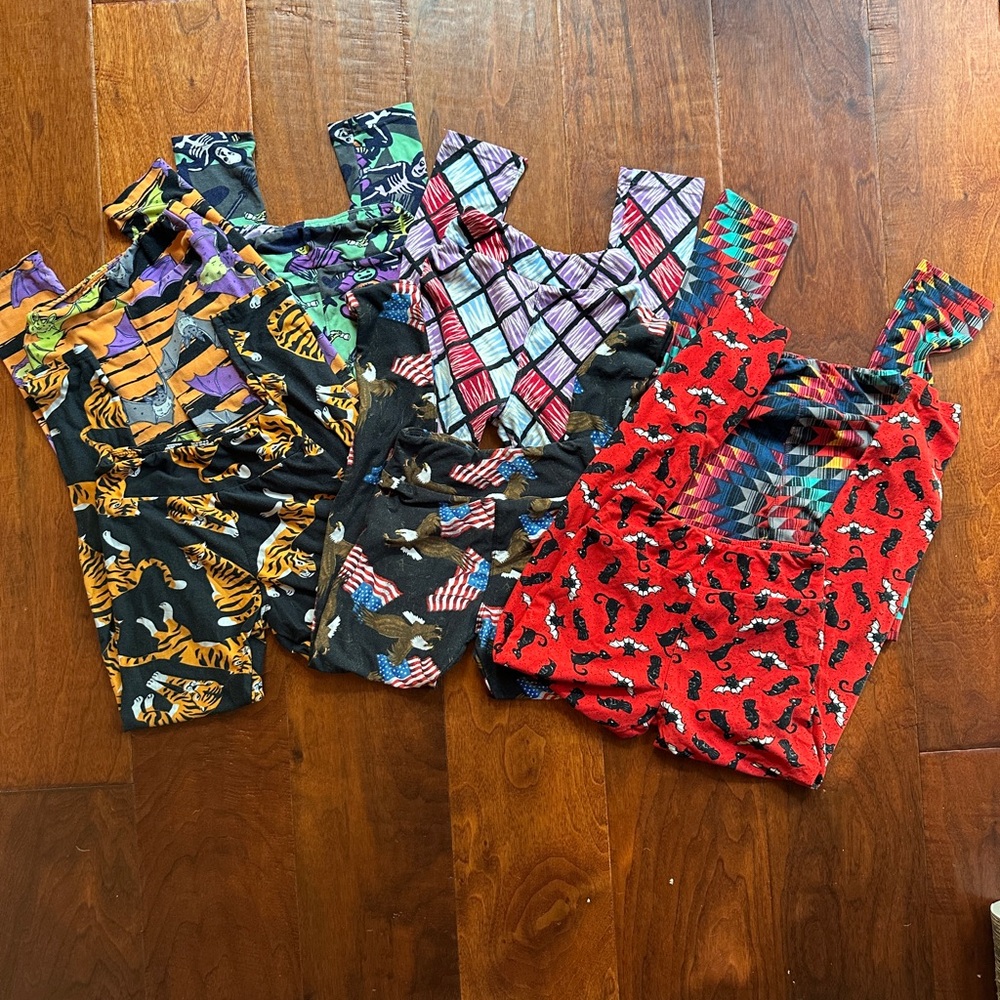 LuLa Roe legging bundle - Picture 4 of 4